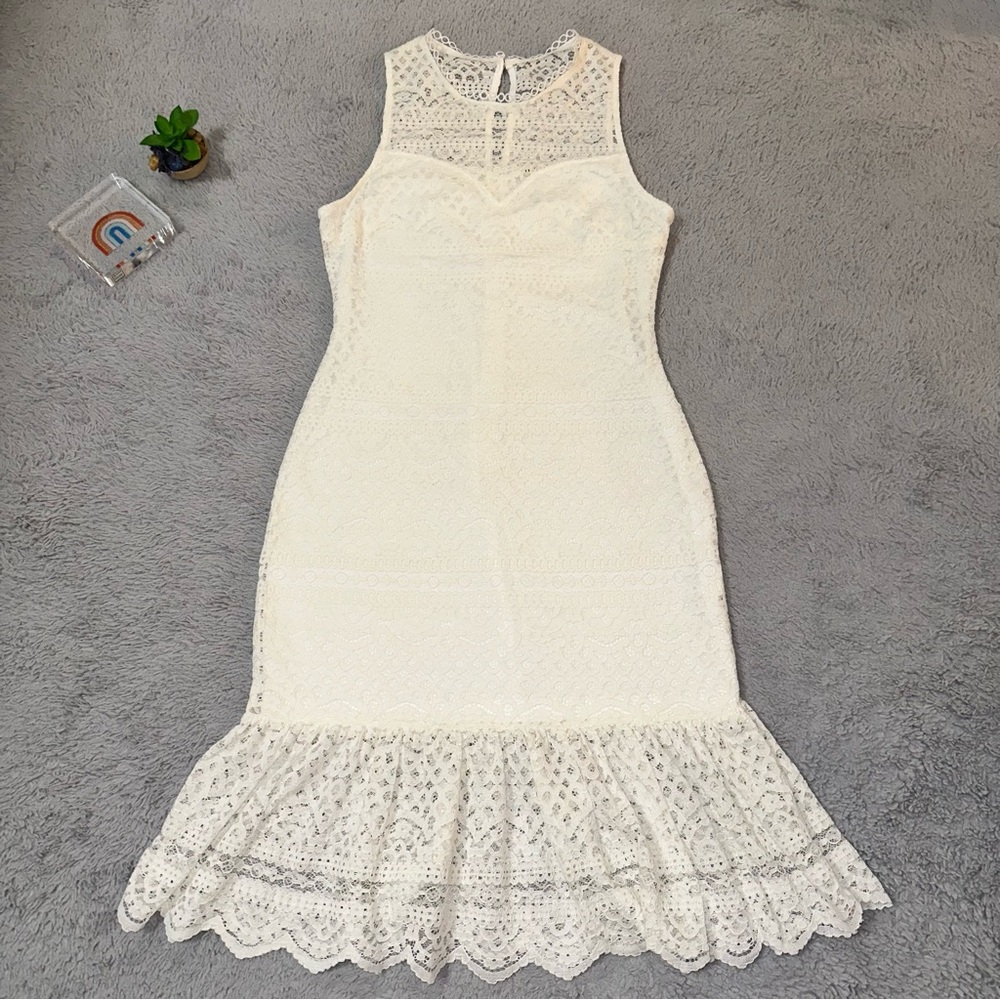 Lace mermaid dress